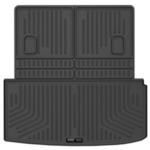 Acura MDX Cargo Liner - Behind 3rd Row - Husky Liners - WeatherBeater - Black - `20-`22